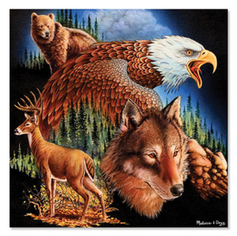 King of the Mountain Cardboard Jigsaw - 500 Pieces