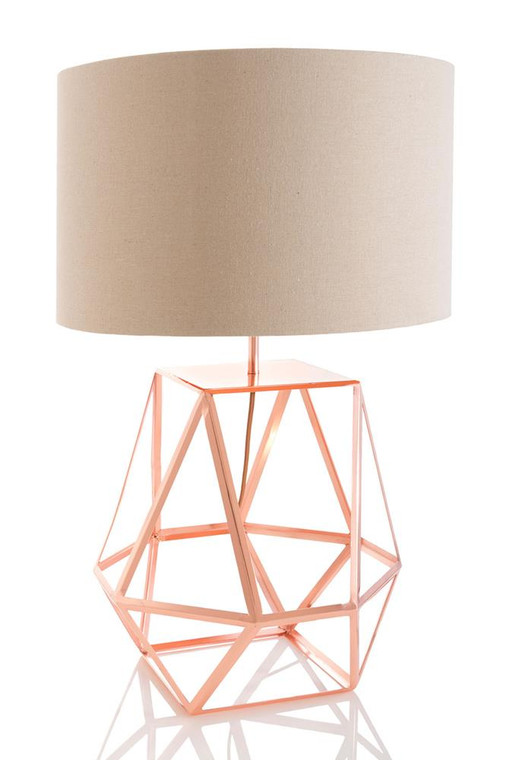 Rex Table Lamp, Copper