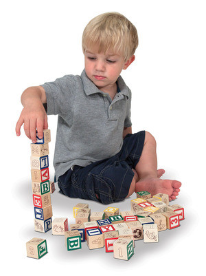 Wooden ABC/123 Blocks