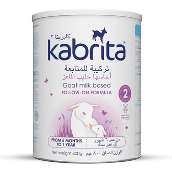 main image of kabrita stage 2 goat milk based follow on milk for 6 to 12 months 800g