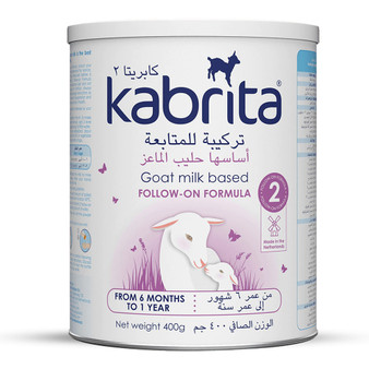main image of kabrita stage 2 goat milk based follow on milk for 6 to 12 months 400g