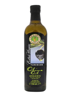 main image of organic larder organic tunisian extra virgin olive oil 750ml