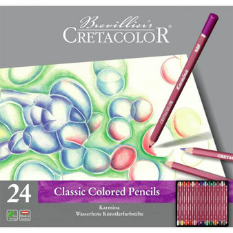 main image of the main image of cretacolor karmina ,classic colour pencils 24pcs