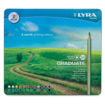 main image of the main image of lyra graduate colour pencils 24 pcs set