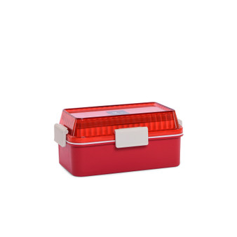 main image of the main image of micronware super lock two layer lunch box red