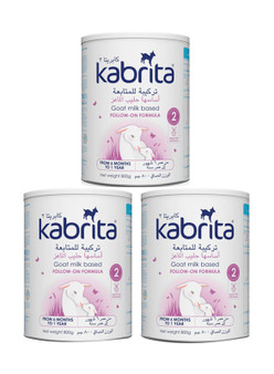Image of Kabrita 2 Follow-Up Milk, 6-12 Months, 3x800g