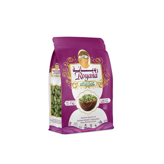 main image of royana green cardamom purple grade indian 8mm 1kg