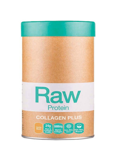 main image of amazonia raw protein collagen plus vanilla maple 450g