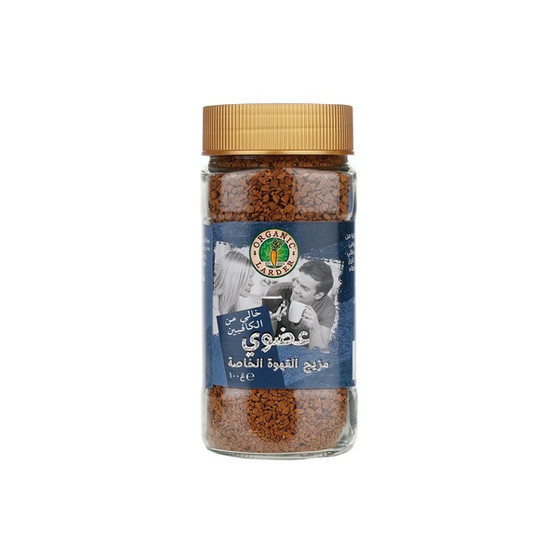 main image of organic decaf premium blend coffee 100g
