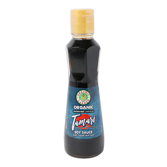 main image of organic larder tamari soy sauce (organic vegan gluten free) 180ml