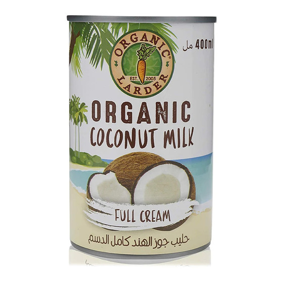 main image of organic larder coconut milk full cream 400ml