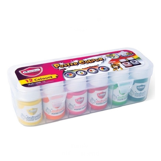 main image of the main image of master art poster colour 15mlx12colours set (plastic box)