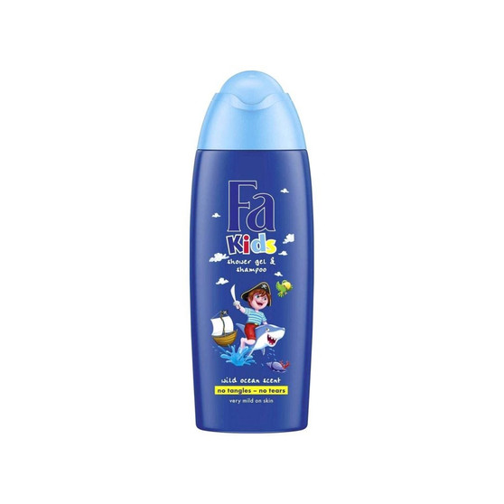 main image of fa kids shower gel & shampoo wild ocean scent 250 ml