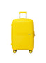 main image of british tourister polypropylene spinner check in large luggage trolley 28 inch yellow 