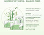 fourth image of aiwibi bamboo baby wet wipes 100% eco friendly 80x3 240 wipes