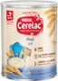 tenth nestle cerelac wheat infant cereal for 6 to 9 months tin 400g