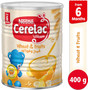 eighth image of nestle cerelac infant cereals wheat & fruits + iron from 6 months 400g