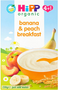 main image of image of hipp banana and peach breakfast 230g