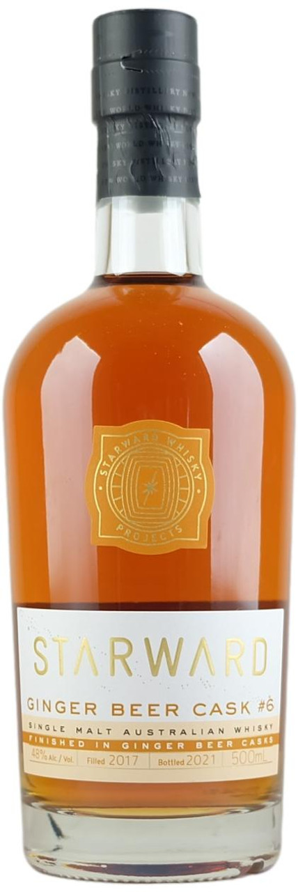 Starward Ginger Beer Cask Edition 6 Single Whisky - The Oak Barrel