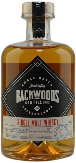 Backwoods Batch 7 White Oak Cask Australian Single Malt Whisky