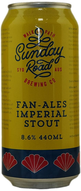 Sunday Road 'Fan-ales Imperial Stout' 440ml 8.6%