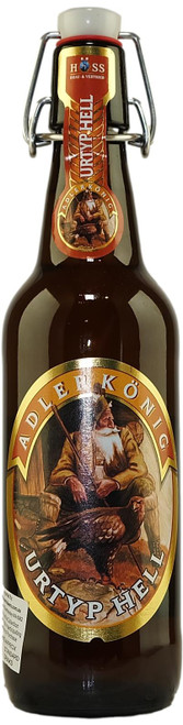 Der Hirschbrau 'Adlerkönig Urtyp Hell' Helles 500ml 4.7%