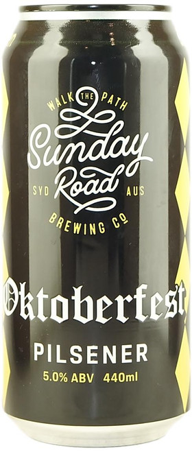 Sunday Road 'Oktoberfest Pilsener' 440ml 5%