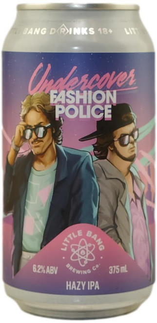 Little Bang 'Undercover Fashion Police' Hazy IPA 375ml 6.2%