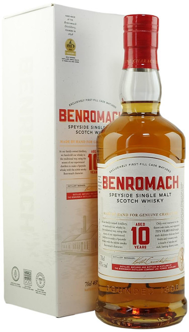 Benromach 10-Year-Old Single Malt Scotch Whisky