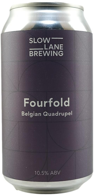 Slow Lane 'Fourfold' Belgian Quad 375ml 10.5%