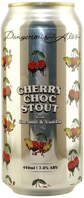 Dangerous Ales 'Cherry Choc Stout' Imperial Pastry Stout 440ml 7.2%