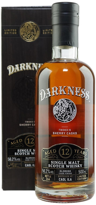 Darkness Caol Ila 12-Year-Old Oloroso Cask Single Malt Scotch Whisky
