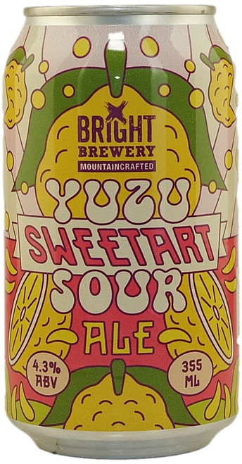 Bright 'Yuzu Sweetart Sour' Sour Ale 355ml 4.3%