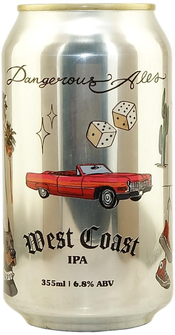 Dangerous Ales 'West Coast IPA' WCIPA 355ml 6.8%