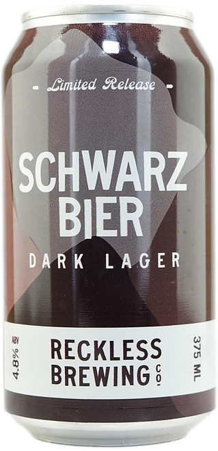 Reckless Brewing Schwarzbier 375ml 4.8%