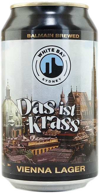 White Bay Das ist Krass Vienna Lager 355ml 5.25%