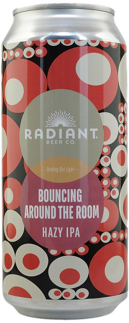 Radiant Brewing 'Bouncing Around the Room' Hazy IPA 473ml 6.6%