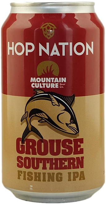 Hop Nation x Mountain Culture 'Grouse Southern' Fishing IPA NEIPA 355ml 5%