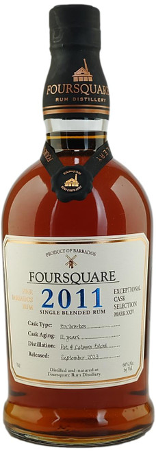 Foursquare 2011 12-Year-Old Single Blended Barbados Rum