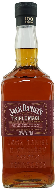 Jack Daniels Triple Mash Bottled in Bond Blended Whiskey