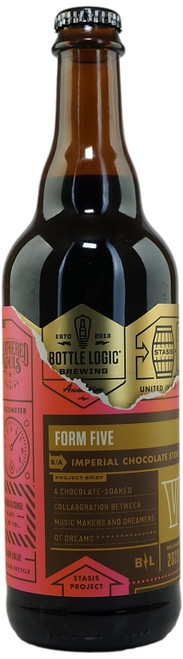 Bottle Logic x Weathered Souls 'Form Five' 2023 BBA Imperial Pastry Stout 500ml 14.3%