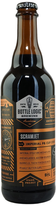 Bottle Logic 'Scramjet' 2023 BBA Imperial Rye Pastry Stout 500ml 15.3%