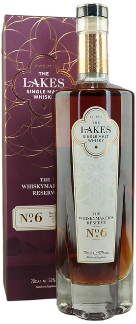 The Lakes Whisky Maker's Reserve No. 6 Single Malt English Whisky