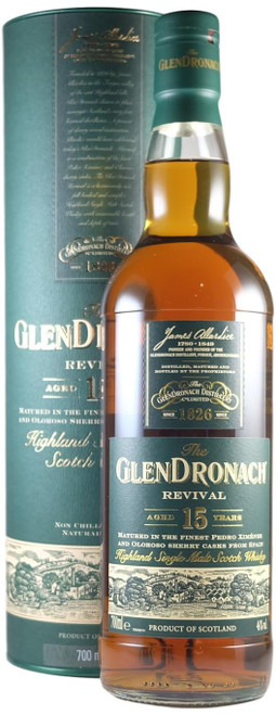 GlenDronach 15-Year-Old Revival Single Malt Whisky