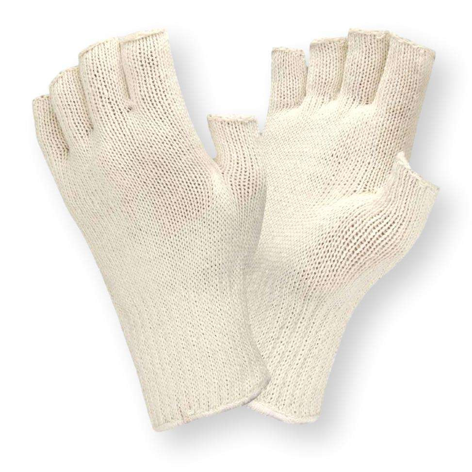 Fingerless Cotton/Polyester Gloves – Food-Safe Durable