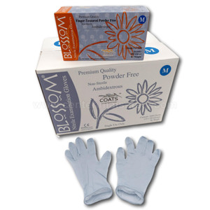 Gray Nitrile Exam Gloves with C.O.A.T.S., 4 mil, by Blossom® Gray Nitrile Exam Gloves with C.O.A.T.S., 4 mil, by Blossom®