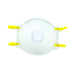 Proworks N95 Respirator with Valve, Front View Proworks N95 Respirator with Valve, Front View