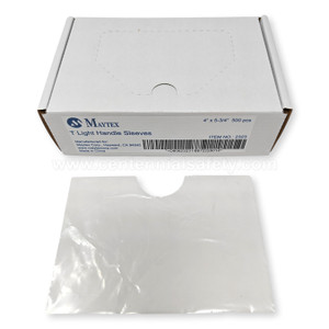 Maytex® Poly Plastic T Light Handle Sleeves, Box and Sleeve Maytex® Poly Plastic T Light Handle Sleeves, Box and Sleeve