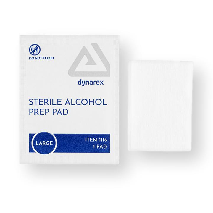 Dynarex® Alcohol Prep Pad - Sterile