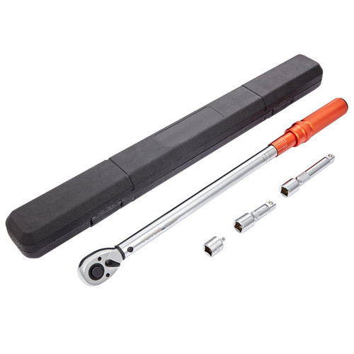 Torque Wrench, 1/2-inch Drive Click Torque Wrench 20-250ft.lb/34-340n.m, Dual-Direction Adjustable 